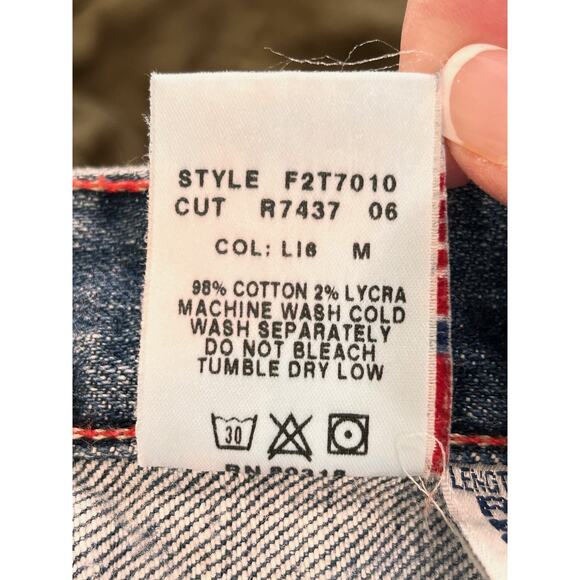 Lucky Brand Jeans Vtg Sweet Love Bootcut Leg Low Rise Medium Wash Wmns 8/29 - Picture 9 of 9